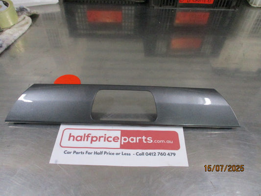 Mitsubishi Pajero Genuine Rear Door Spare Wheel Cover Reverse Trim Plate (Grey) New Part