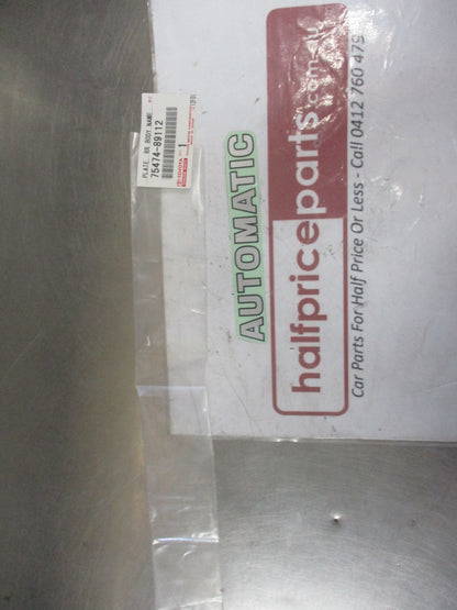 Toyota Hilux/4Runner Genuine Rear Tail Gate Decal (AUTOMATIC) New Part