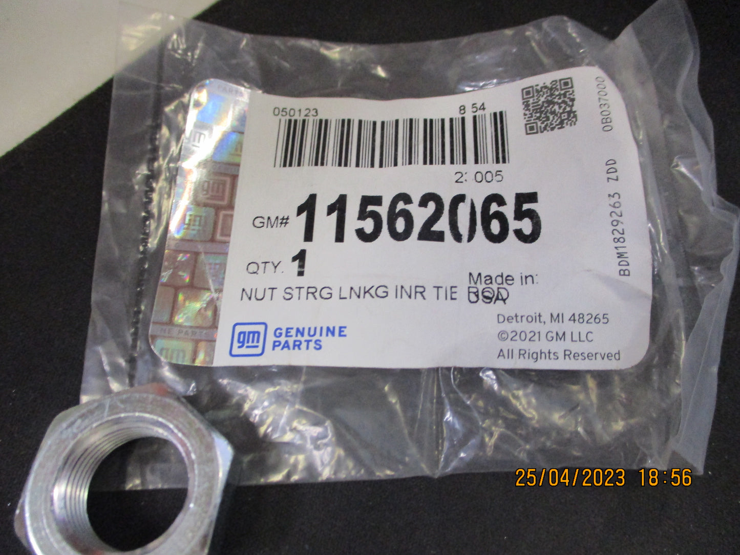 Holden GM Silverado 1500 Genuine Tie Rod End Nut New Part