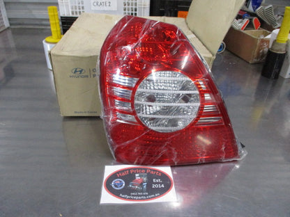 Hyundai Elantra XD Genuine Left Hand Rear Tail Light (Passenger) New Part