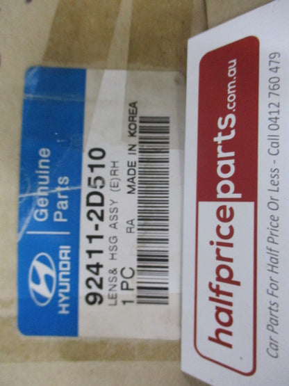 Hyundai Elantra XD Genuine Left Hand Rear Tail Light (Passenger) New Part