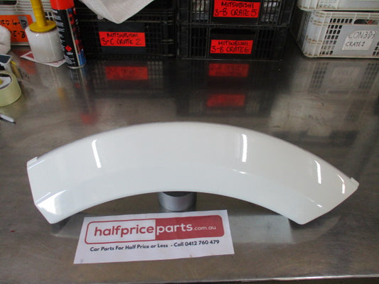 Mitsubishi Challenger/Pajero Sport Genuine Outer Left Hand Rear Door Garnish (White) New Part