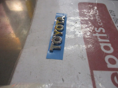 Toyota Camry Genuine Rear Boot Chrome Emblem New Part