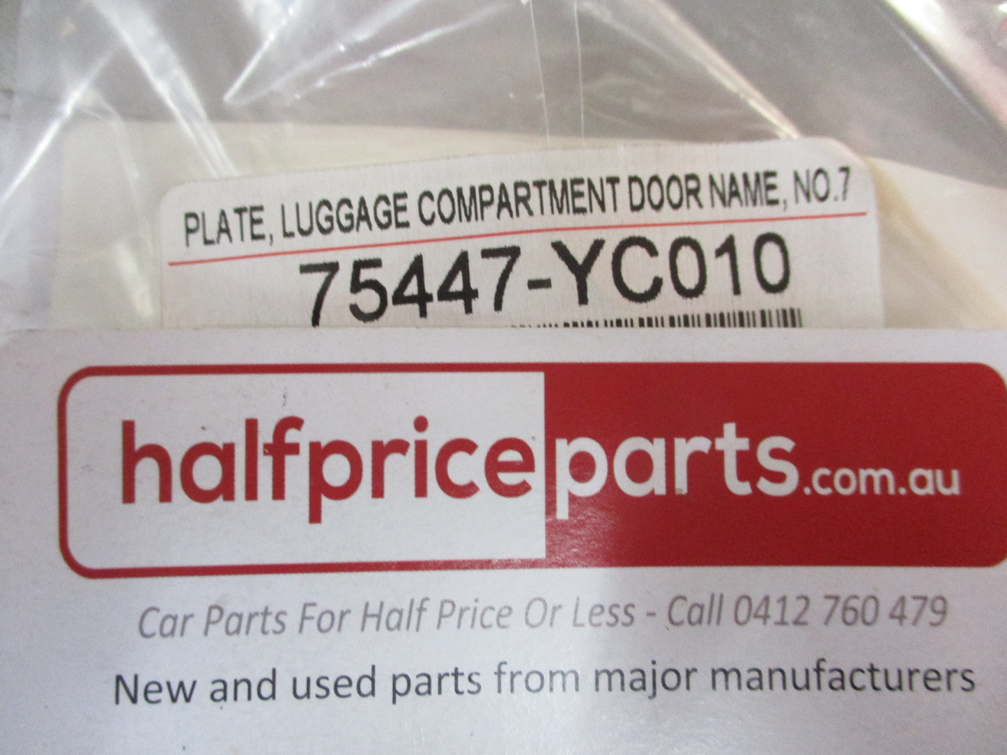 Toyota Camry Genuine Rear Boot Chrome Emblem New Part