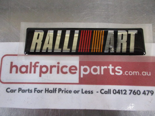 Mitsubishi Lancer Ralliart Genuine Ralliart Badge New Part