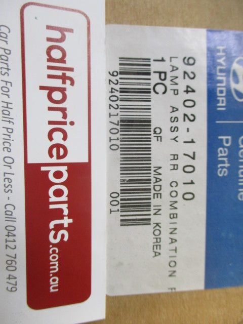 Hyundai Lavita Genuine Right Hand Rear Tail Light New Part
