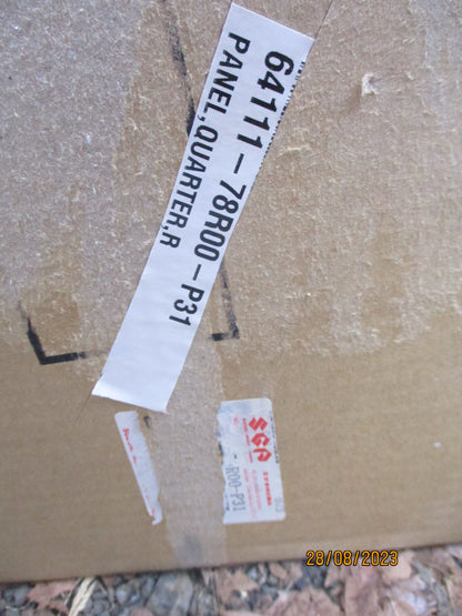 Suzuki Jimny Genuine Drivers Side Rear Quarter Panel New Part