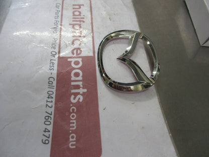 Mazda Protage Genuine Front Grille Emblem Chrome New Part