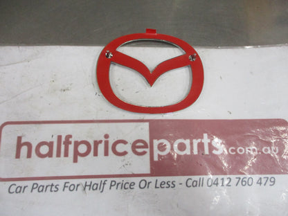 Mazda Protage Genuine Front Grille Emblem Chrome New Part
