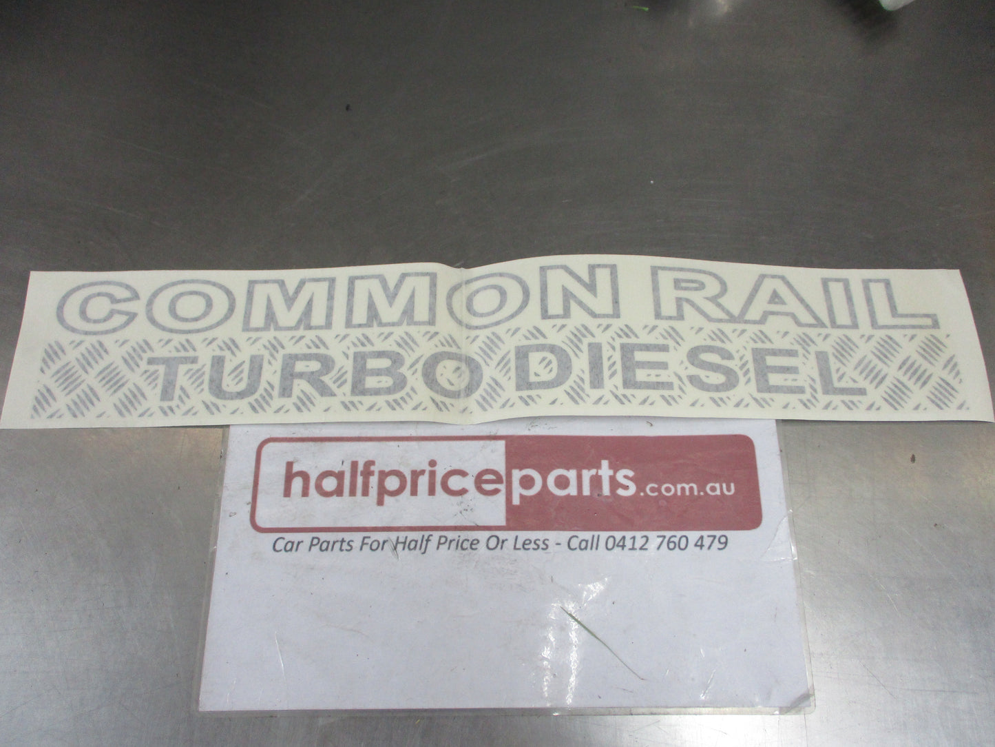 Nissan Patrol GU Y61 Genuine Common Rail Decal 1 ONLY New Part