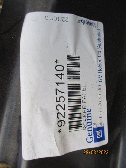 Holden VF SS Commodore Genuine Drivers Right Hand Rocker Reinforced New Part