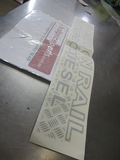Nissan Patrol GU Y61 Genuine Common Rail Decal 1 ONLY New Part