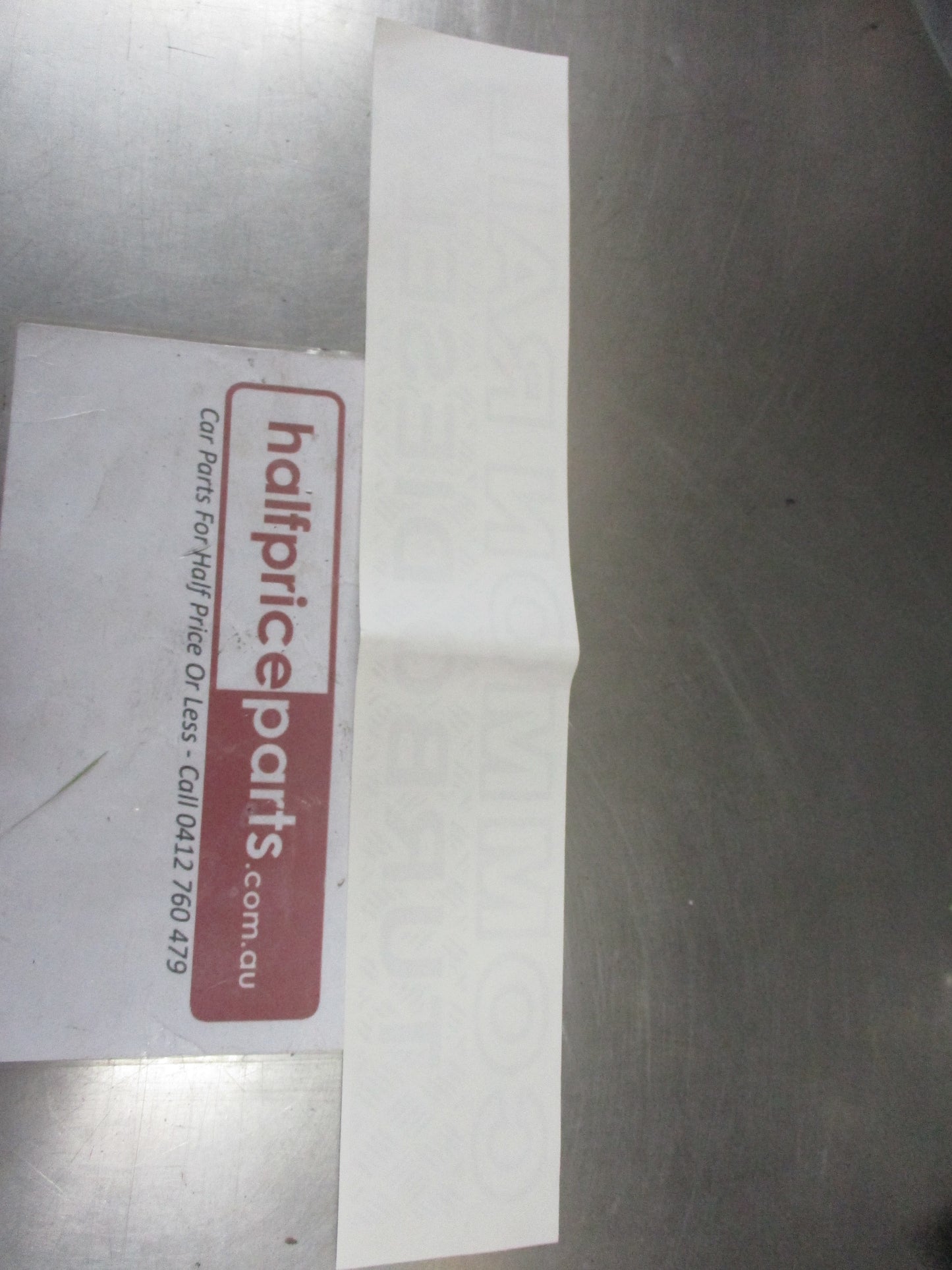 Nissan Patrol GU Y61 Genuine Common Rail Decal 1 ONLY New Part