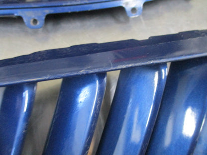 Mitsubishi Magna/Verada Genuine Front Bumper Radiator Grille Pair (Blue) Used Part