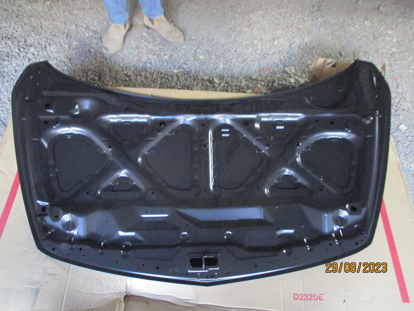 Mitsubishi Grandis Genuine Front Bonnet (Black Primer) New Part