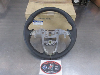 Hyundai I30 PD Genuine Leather Steering Wheel Body (Black) New Part