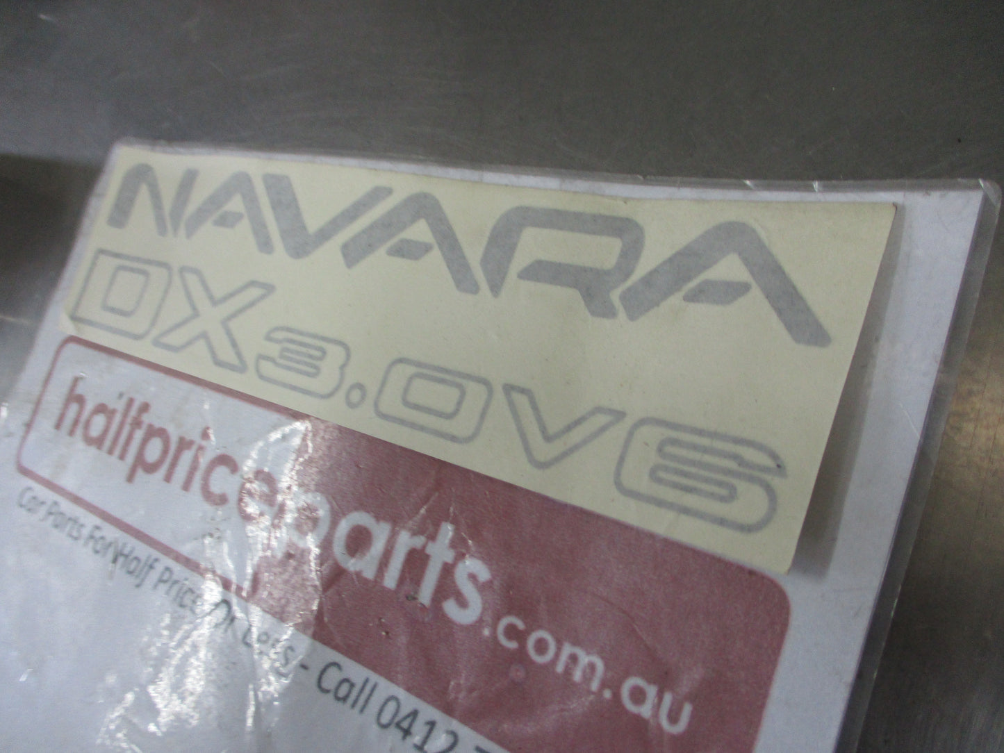 Nissan Navara D21 Genuine Tail Gate Decal (NAVARA DX 3.0V6) New Part