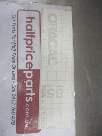 Nissan Navara D21 Genuine Tail Gate Decal (NAVARA DX 3.0V6) New Part