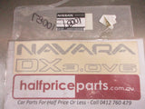 Nissan Navara D21 Genuine Tail Gate Decal (NAVARA DX 3.0V6) New Part