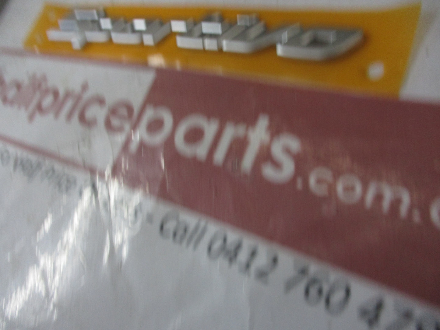 Toyota Camry Sportivo Genuine Rear Boot Emblem New Part