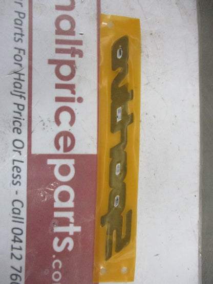 Toyota Camry Sportivo Genuine Rear Boot Emblem New Part