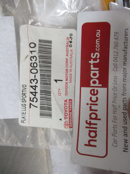 Toyota Camry Sportivo Genuine Rear Boot Emblem New Part