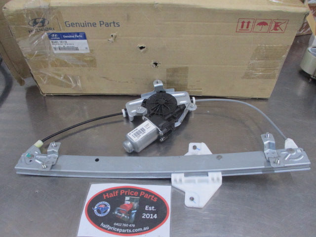 Hyundai Accent Sedan Genuine Left Hand Rear Window Regulator (Passenger) New Part