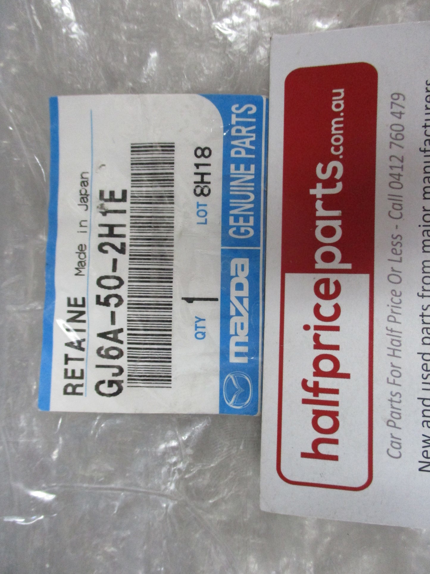 Mazda 6 Genuine Right Hand Rear Bumper Retainer New Part