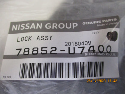 Nissan Bluebird/Stanza Genuine Striker Fuel Lid New Part
