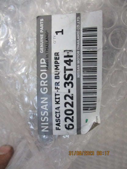 Nissan Pulsar B17 Genuine Front Bumper Bar Cover (Unpainted) New Part