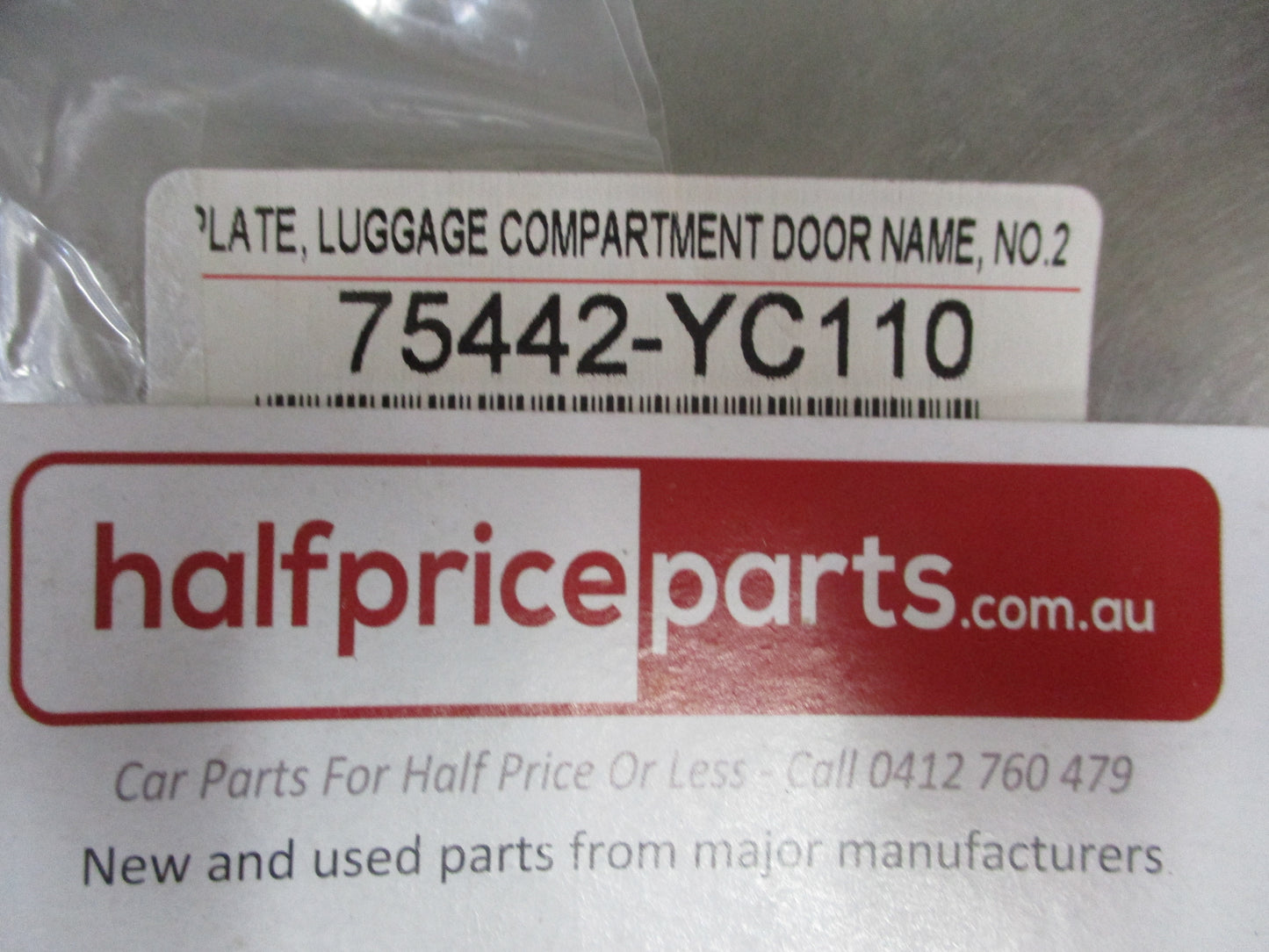 Toyota Camry Sedan Genuine Boot Lid Emblem New Part