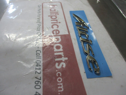 Toyota Camry Genuine Boot Lid Altise Emblem No3 New Part