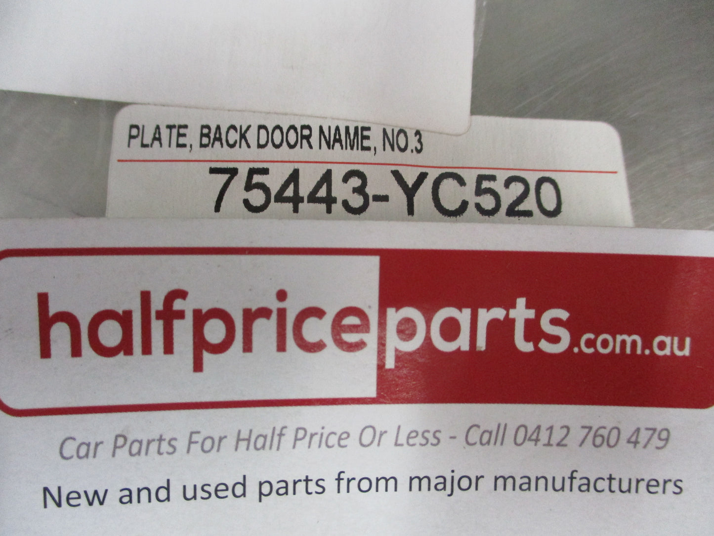 Toyota Camry Genuine Boot Lid Altise Emblem No3 New Part