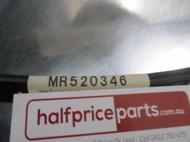 Mitsubishi Lancer Genuine Upper Right Hand Rear Bumper Plate New Part