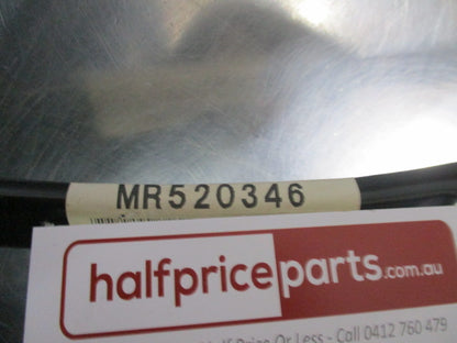 Mitsubishi Lancer Genuine Upper Right Hand Rear Bumper Plate New Part