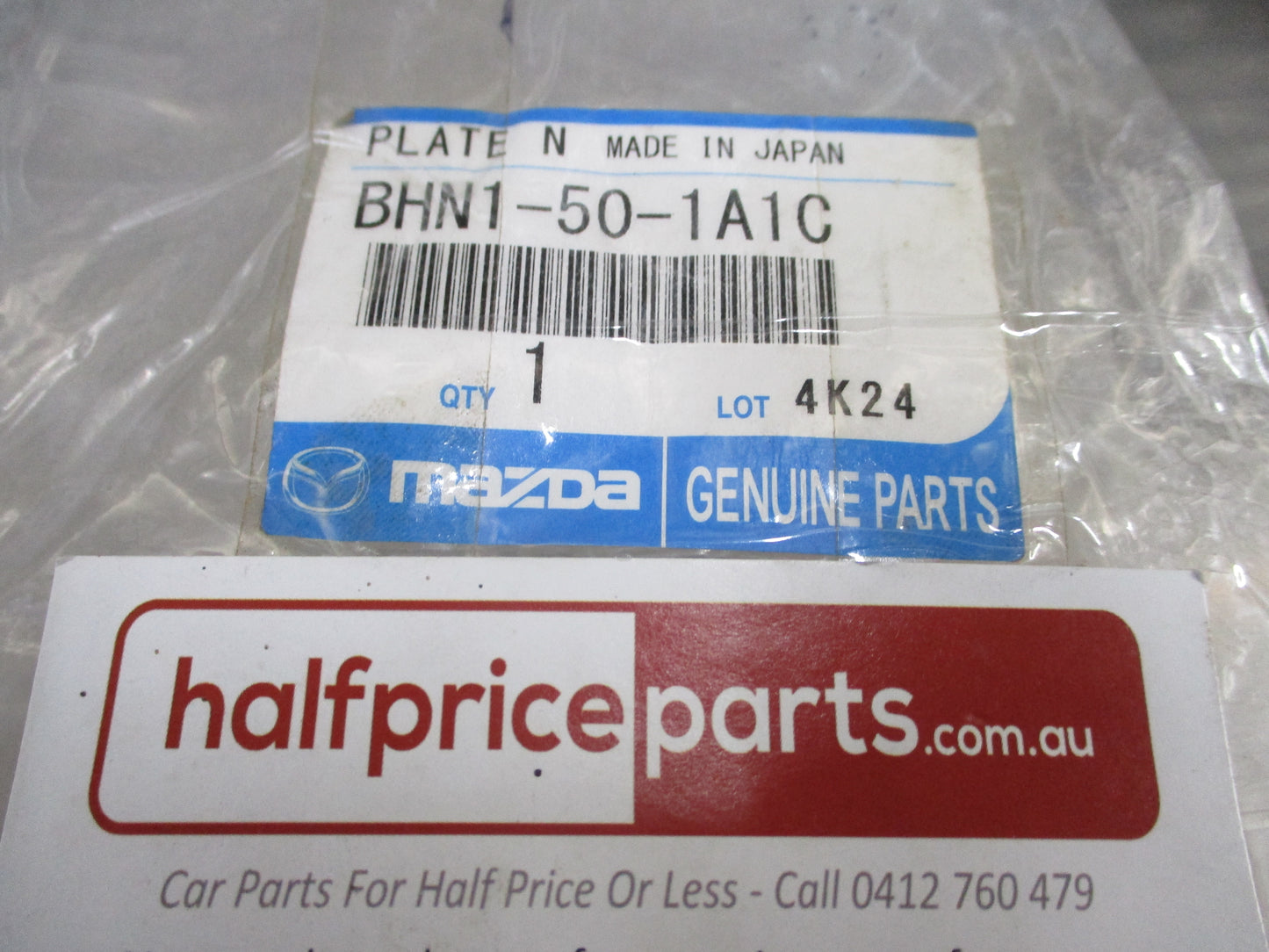 Mazda 3 Genuine Upper Radiator Cover Closing Plate New Part