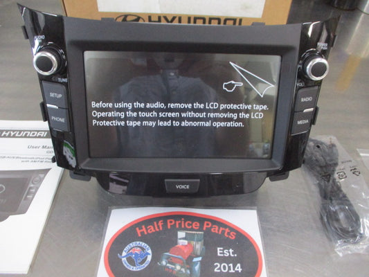 Hyundai i30 GD Genuine Stereo Head Unit with CarPlay New Part