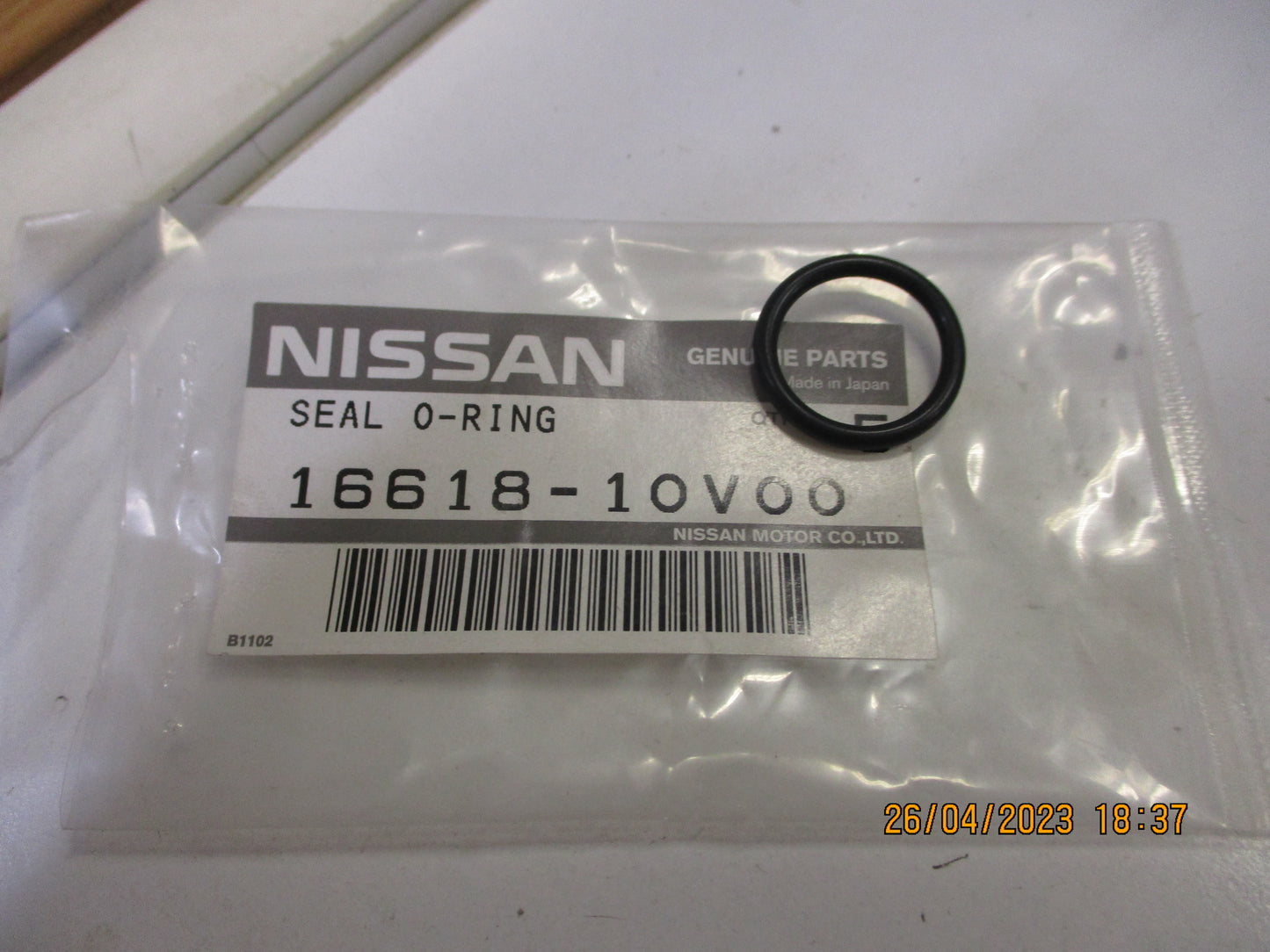 Nissan 300ZX-Maxima Genuine Fuel Injector O-Ring Seal New Part