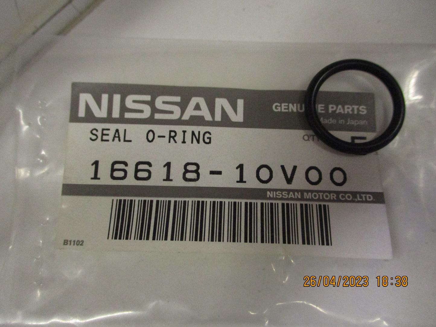 Nissan 300ZX-Maxima Genuine Fuel Injector O-Ring Seal New Part