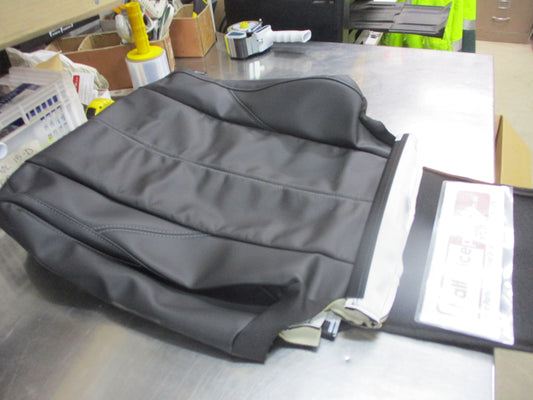 Holden RG Colorado 7 Genuine Passenger Front Black Leather Seat Back Trim New Part