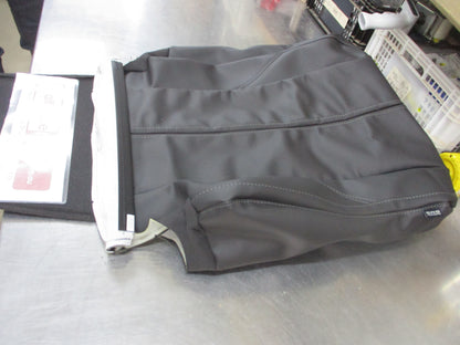 Holden RG Colorado 7 Genuine Passenger Front Black Leather Seat Back Trim New Part
