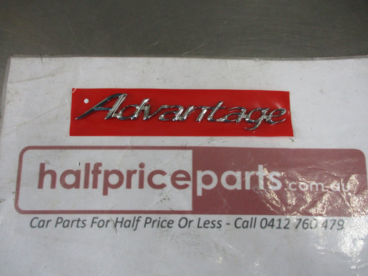 Toyota Avalon Genuine Rear Boot Chrome Emblem (Advantage) New Part
