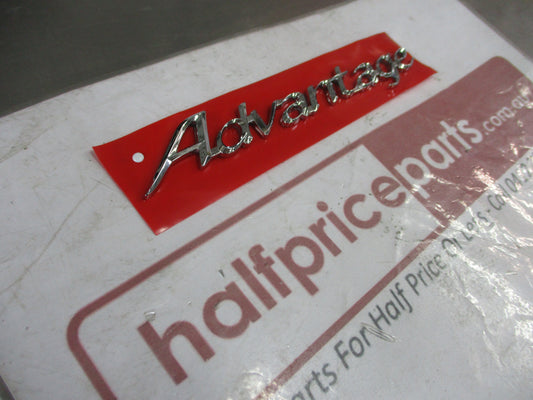 Toyota Avalon Genuine Rear Boot Chrome Emblem (Advantage) New Part