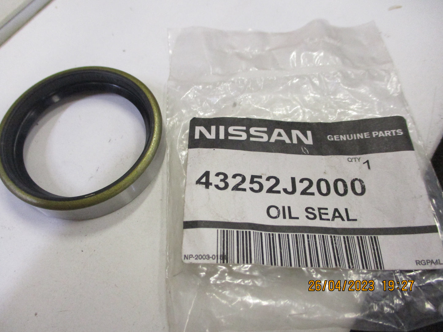 Nissan Forklift Genuine Rear Oil Seal New Part