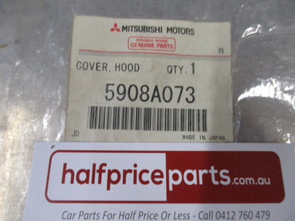 Mitsubishi Pajero Genuine Front Bonnet Latch Cover New Part