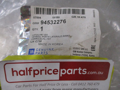 Holden Barina Genuine Front Left Hand (Passenger) Door Latch Assembly New Part