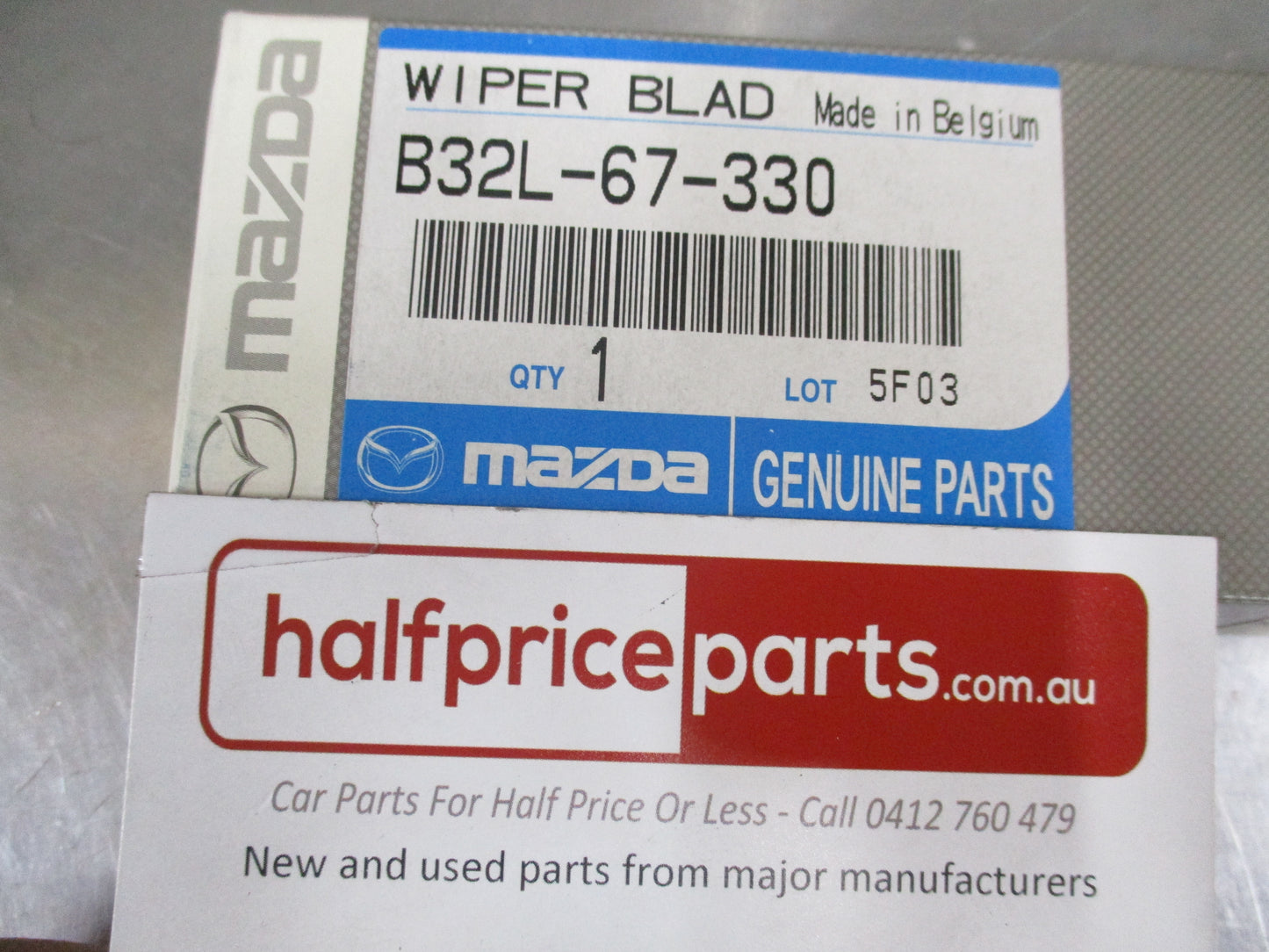 Mazda BK 3 Genuine Left Hand Wiper Blade New Part