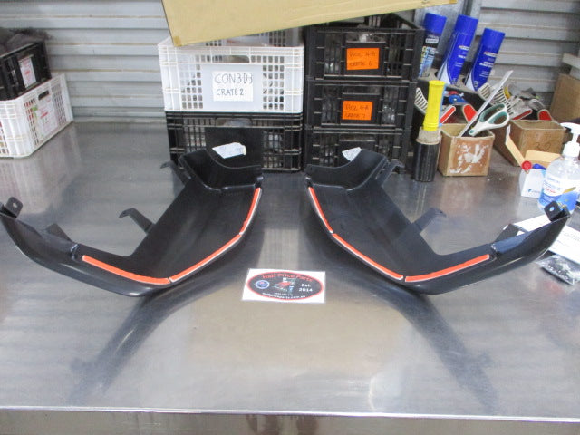 Mitsubishi Outlander ZK Genuine Rear Air Dam Both Left And Right (Dark Gray) New Part