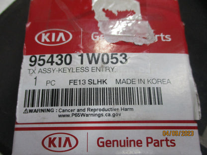 Kia Rio Genuine 3 Button Remote Flip (No Key) New Part
