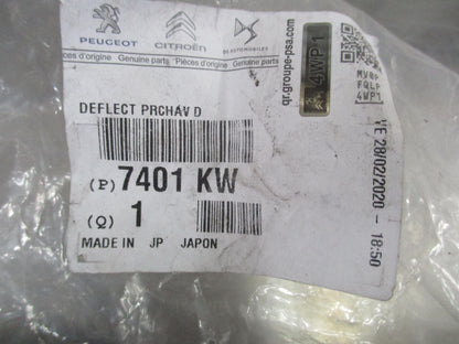 Peugeot 4007 Genuine Drivers Side Front Lower Air Deflector New
